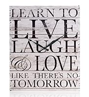 Live Laugh & Love Wall Clock