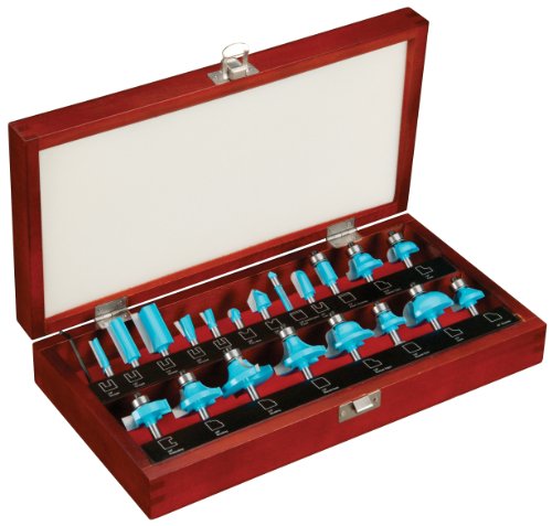 Roman Carbide DC1822 Master Set, 1/4-Inch Shank, 20-Piece