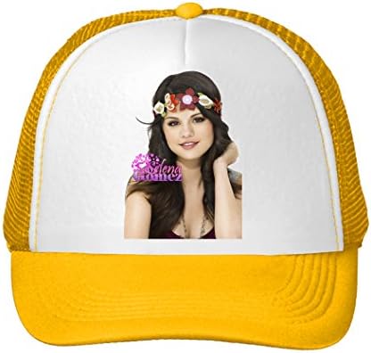 Fashion Adjustable Summer Sun Cap Selena Gomez The Revival Tour 2015 Trucker Mesh Hat For Men Women