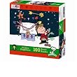 Peanuts Festive Dog House 100 Piece Puzzle