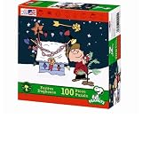 Charlie Brown Festive Doghouse Jigsaw Puzzle