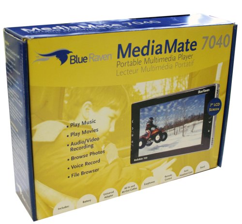 Blue Raven MediaMate 7040 40 GB Media Player
