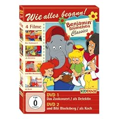 Benjamin Bl�mchen Classics - Das Zookonzert/Als Detektiv/Und Bibi Blocksberg/Als Koch [2 DVDs]
