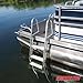Extreme Max 3005.3383 Aluminum Pontoon/Dock Ladder - 5-Step