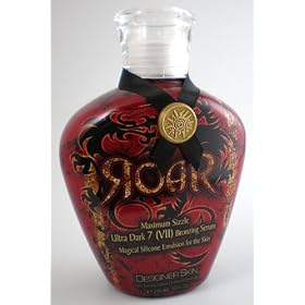 Designer Skin ROAR Maximum Sizzle Bronzing Serum Tanning Lotion 10 oz.