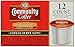 Community Coffee Golden Caramel Flavored Medium Roast Single Serve K-Cup Compatible Coffee Pods, Box of 12 Pods (Pack of 3)