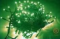 150 Green Rice Lights - 8 Function Indoor Outdoor String Lights