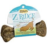 Zukes Z Rdge Dental Chew Bone for Medium Dogs, 2.65-Ounce Bone (Pack of 18)
