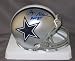 Roger Staubach Dallas Cowboys NFL Hand Signed Mini Football Helmet with HOF 85 Inscription