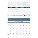 House of Doolittle Monthly Wall/Notebook Calendar 16 Months September 2012 to December 2013, 11 x 8 1/2 Inches with a 3 Hole Punch Recycled, Made in USA (HOD325)