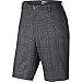 Nike Plaid Men's Golf Shorts (Dark Grey/Anthracite, 32)