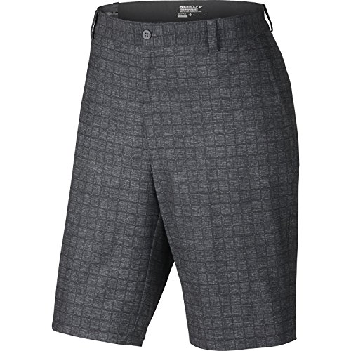 Nike Golf Plaid Short Dark Grey/Anthracite (33)