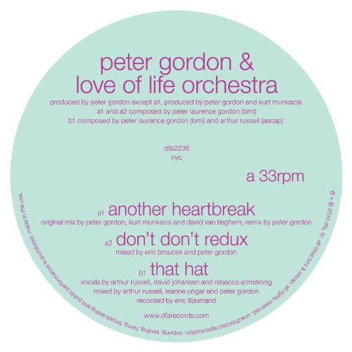 GORDON, PETER AND THE LOVE OF LIFE ORCHESTRA - Another Heartbreak - Maxi 45T