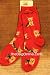 Yorkshire Terrier (Yorkie) Poses Acrylic/Nylon Dog Socks - One Pair by FBF
