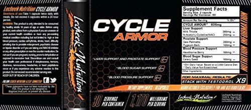 Lecheek Nutrition Cycle Armor Twinpack. (Lecheek Cycle Support supplement x2)