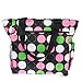 Dot Print Beach Shopper Tote Bag (Multicolor)