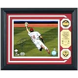 Chase Utley Autographed 24KT Gold Coin Photo Mint