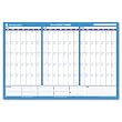 AT-A-GLANCE Recycled 90/120-Day Horizontal Erasable Wall Planner, 36 x 24 Inches, Blue, Undated (PM239-28)