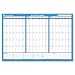 AT-A-GLANCE Recycled 90/120-Day Horizontal Erasable Wall Planner, 36 x 24 Inches, Blue, Undated (PM239-28)