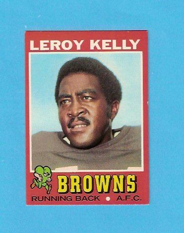 Leroy Kelly 1971 Topps Football Card (Cleveland Browns)