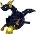 Bakugan B2 Exclusive LOOSE Single Figure Bronze Attack Neo Dragonoid (Black and Gold)