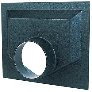 Magnate W1002 Jointer Dust Hoods, 4 Outer Diameter - 8-7 16 Length; 10-1 4 Width; 2-1 2... by 