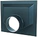 Magnate W1002 Jointer Dust Hoods, 4 Outer Diameter - 8-7/16 Length; 10-1/4 Width; 2-1/2 Height