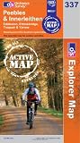 Peebles and Interleithen (OS Explorer Map Active)