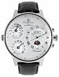 Burgmeister - bm309-113 - Montre Homme - Automatique - Analogique - Thermomètre et Hygromètre - Bracelet Cuir Noir