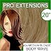 Pro Extensions Body Wave 20 x 39 #24 Medium Blonde 100% Clip on in Human Hair Extensions