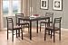 Kitchen & Housewares : Ringo Dining Room Set - Cappuccino