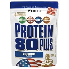 Weider Proteinpulver Protein 80+, Kokos, 500 g