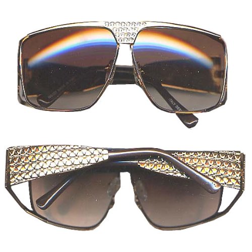 Glitzzy Gold Glasses