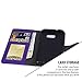 Galaxy S7 Edge Case, Tauri [Stand Feature] Wallet Leather Case with Stand, ID & Credit Card Pockets Flip Cover For Samsung Galaxy S7 Edge - Purple