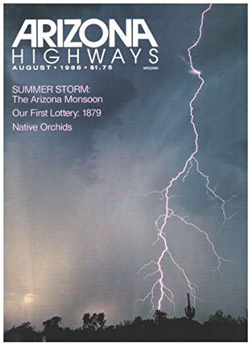 Arizona Highways Magazine August 1986 Volume 62 Number 8