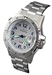 Xezo Mens Air Commando 2nd Time Zone Or Partial Gmt Swiss Made Divers Automatic Self-wind Luxury Sport Watch Two Rotational Bezels Surgical Grade Solid Stainless Steel Limited Edition Of 500 Pieces For A Limited Time Only by Xezo