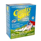 Country Save HE Laundry Detergent, Powder, 160-Load, 10-lb Boxes (Pack of 4)