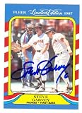 Steve Garvey Autographed/Hand Signed Baseball Card (San Diego Padres) 1987 Fleer Limited Edition #16
