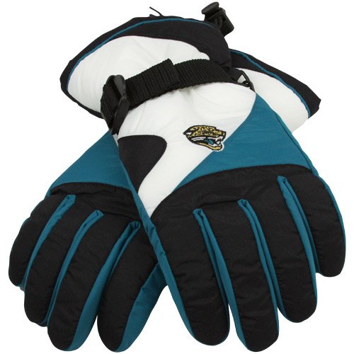 Reebok Jacksonville Jaguars Team Logo Padded Winter Gloves (Large)