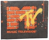 Dynomighty Men's Mtv Mighty Wallet, Black/Orange, One Size