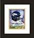 Denver Broncos Framed Denver Broncos Helmet Logo Photo By Photo File NFL Football