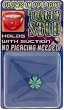 Fake Piercing Tongue Stud (Holds with Suction) Glows in the Dark - Green, White, Blue Beach Ball