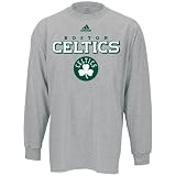 adidas Boston Celtics Ash True Court Long Sleeve T-shirt