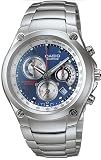CASIO EDIFICE CHRONOGRAPH CHRONO WATCH STOPWATCH BLUE EF507D-2A