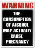 Warning: The Consumption of Alcohol May Actually Cause Pregnancy , 8x12