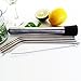 Drink Muddler Set with Stainless Steel Metal Drinking Straws Cocktail Bar Accessories by Chelsydale