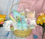 Funny Bunny Deluxe 1st Easter Basket for Baby