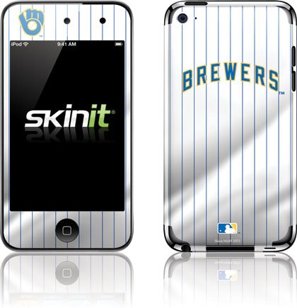Skinit Milwaukee Brewers Alternate/Away Jersey Vinyl Skin for iPod Touch (4th Gen)