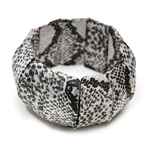Schmuck-Art Damen-Armband Safari III snake/schwarz 28676 Preisvergleich