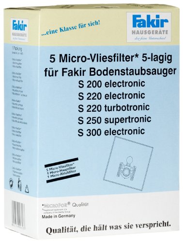Fakir 2414805 - S 350 &Ouml;ko Power Micro-Vliesfilter Pack A 5